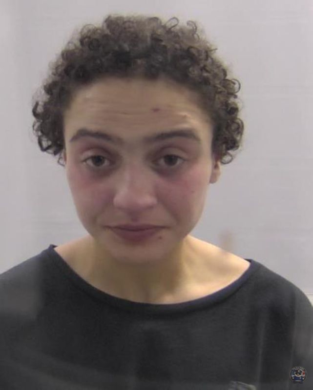 Booking photo of Moran Gabriella Christina Jeanne