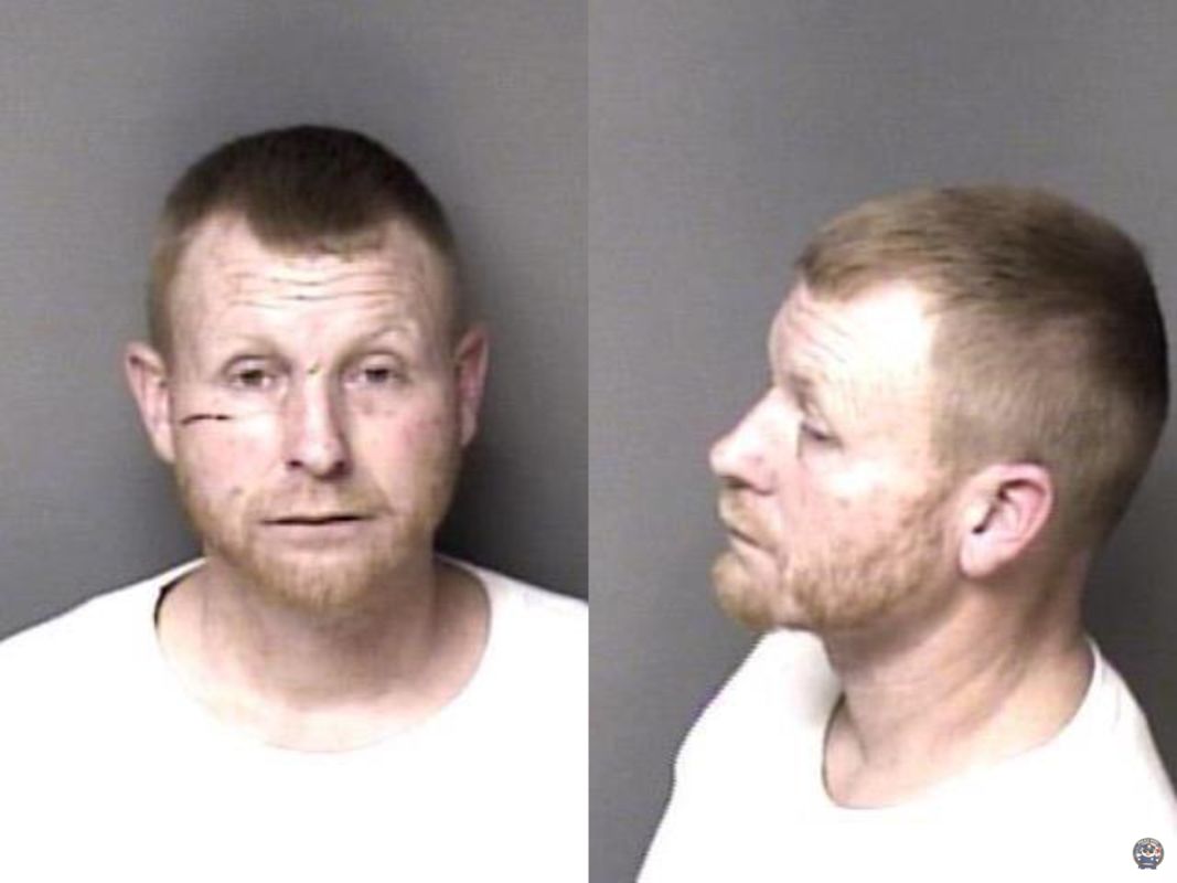 Booking photo of Moose, Donald Steven