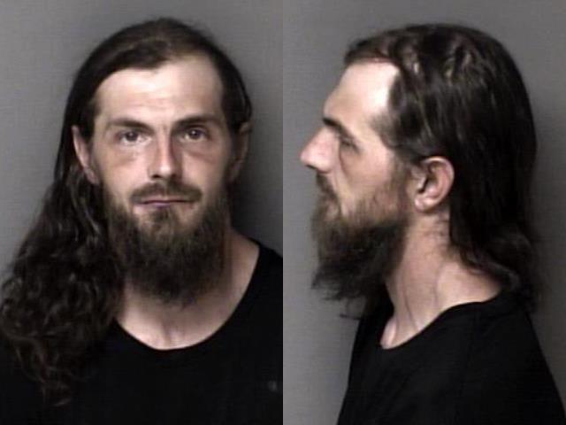 Booking photo of Williamson, Harley Davidson