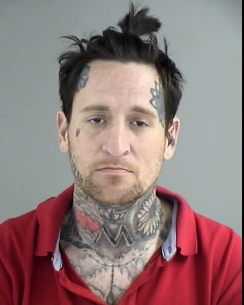 Booking photo - Justin Earl Spradling - Henrico, Virginia