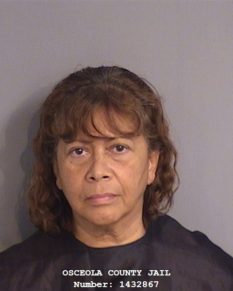 Booking photo - DORAINE CRUZ - Osceola, Florida