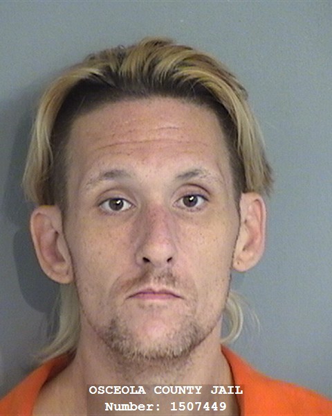 Booking photo - JONATHAN MANKTELOW - Osceola, Florida