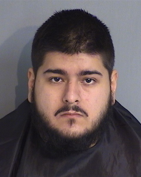Booking photo of AARON CASTRO