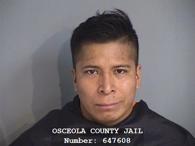 Booking photo - SANTIAGO DAMIAN LUCAS-CHILEL - Osceola, Florida