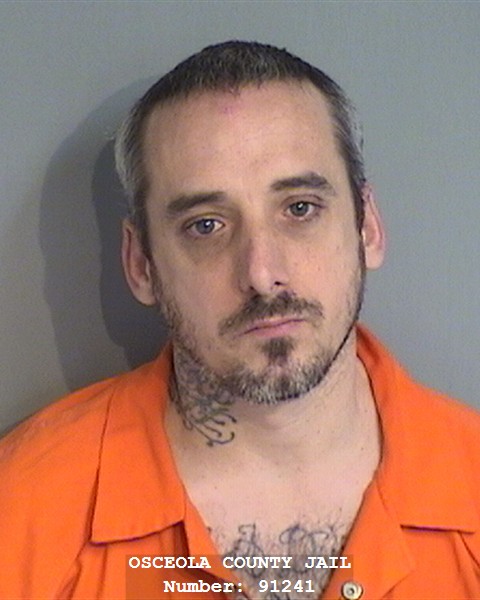 Booking photo - JEFFREY ALLEN SAUNDERS - Osceola, Florida