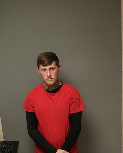 Booking photo of ZACHARY RAY TATE